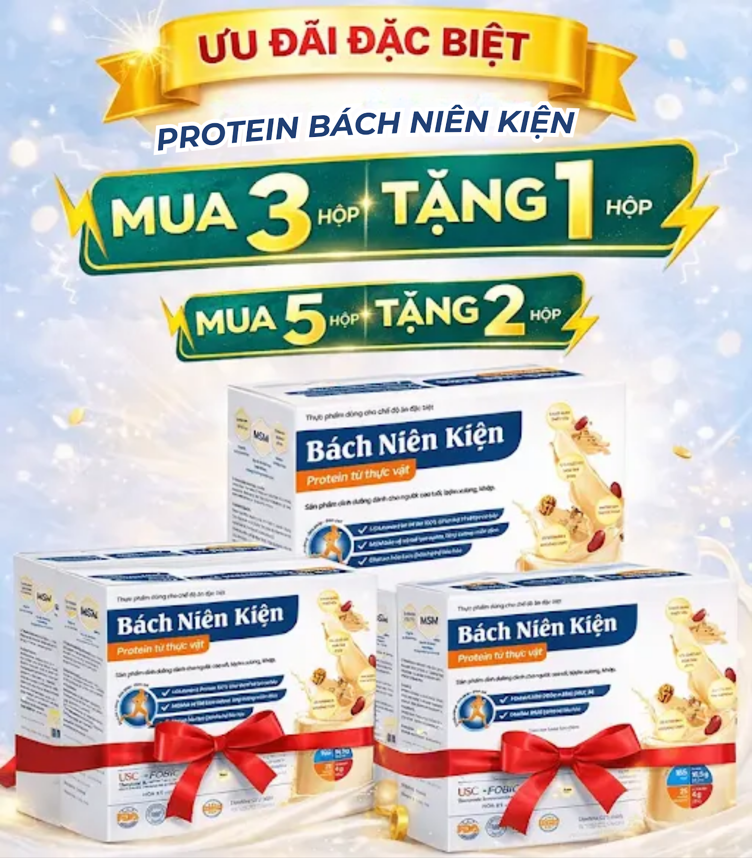 Bách Niên Kiện - Protein từ thực vật